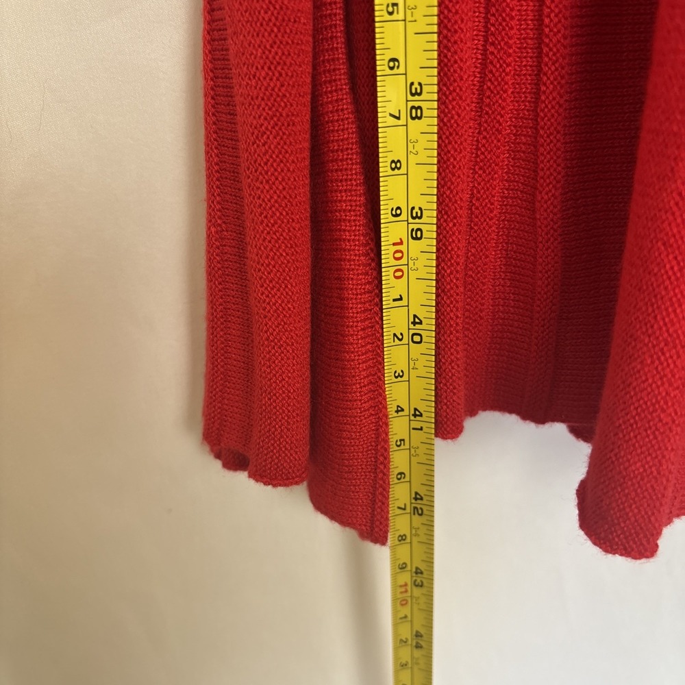 Torrid Red Ribbed Short Sleeve Sweater Skater Dress NWT Size 00‎ 10724865 - Picture 6 of 12